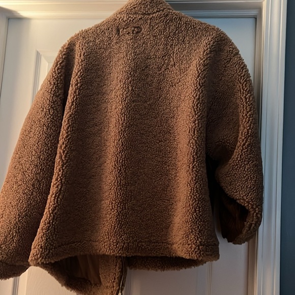 Blanknyc Fuzzy Wuzzy Corduroy Sherpa Mixed Trucker Brown Jacket NWT!Size:L Warm - Picture 5 of 11